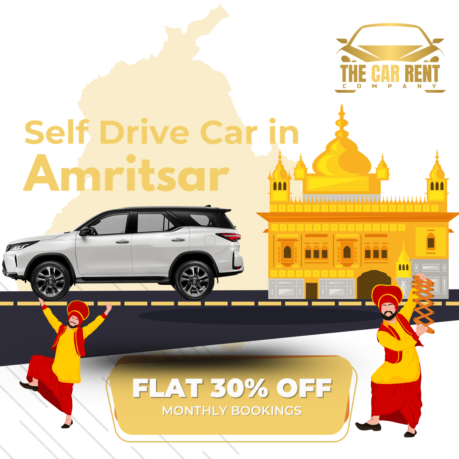 self drive car in Amritsar