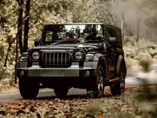Mahindra Thar 4×4 — two-door off-roader, 4 seats