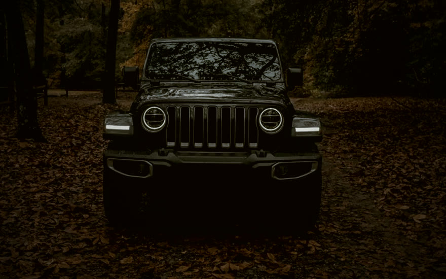Wrangler Rubicon — two-door off-roader, 4 seats